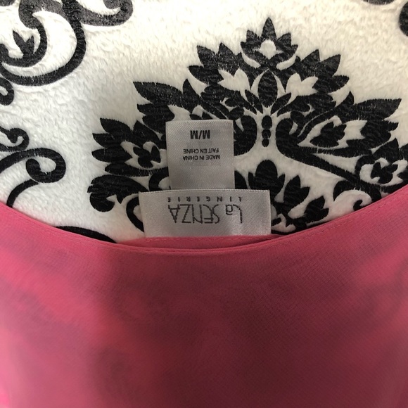 La Senza Pink Tier Sheer Lingerie Top - Picture 8 of 8